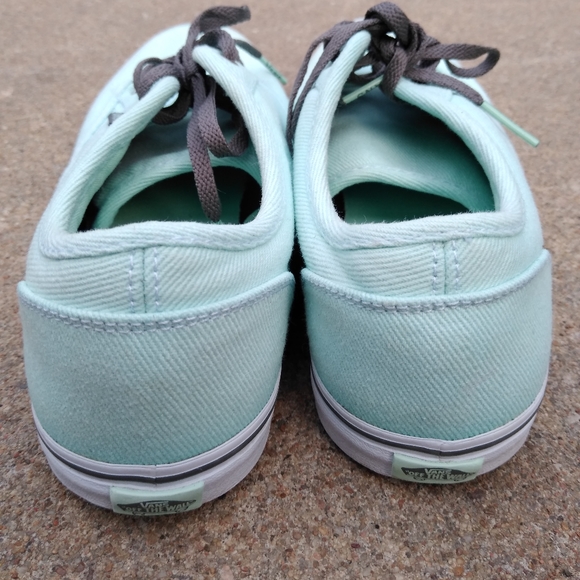 Vans women's Mint Green Sneakers - Picture 5 of 10